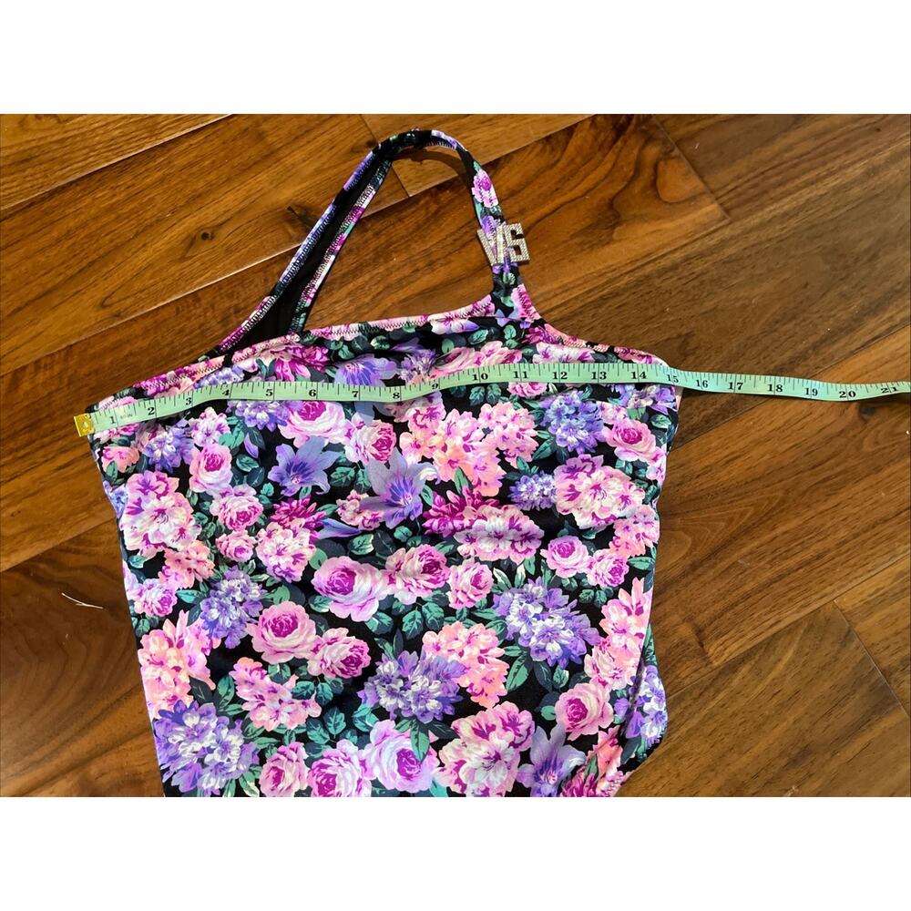 Victoria's Secret Womens One Piece One Shoulder Floral Swimsuit Size M Victorias - Picture 11 of 11